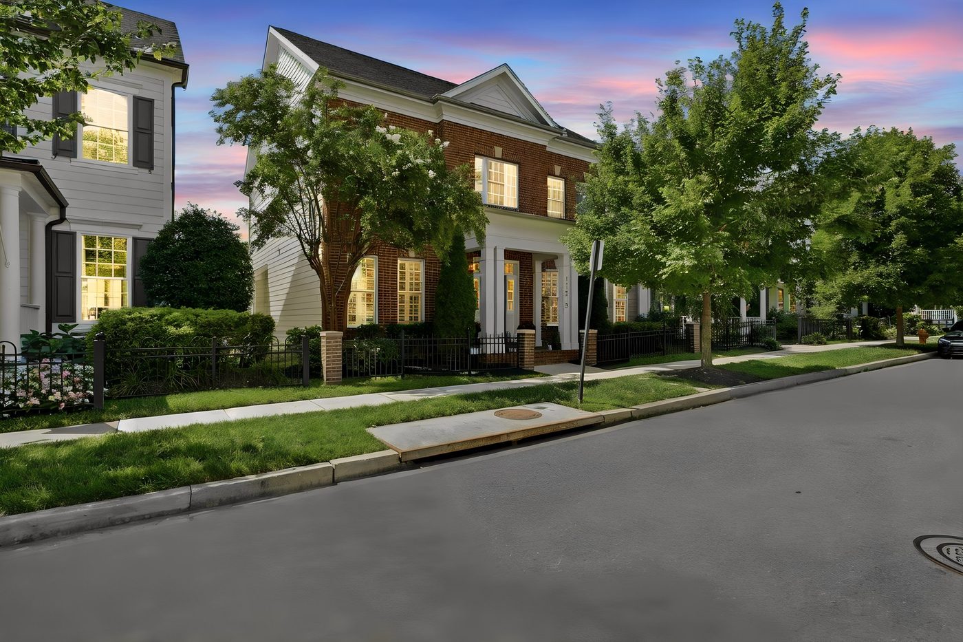 Digital Twilight Photo of a staged listing